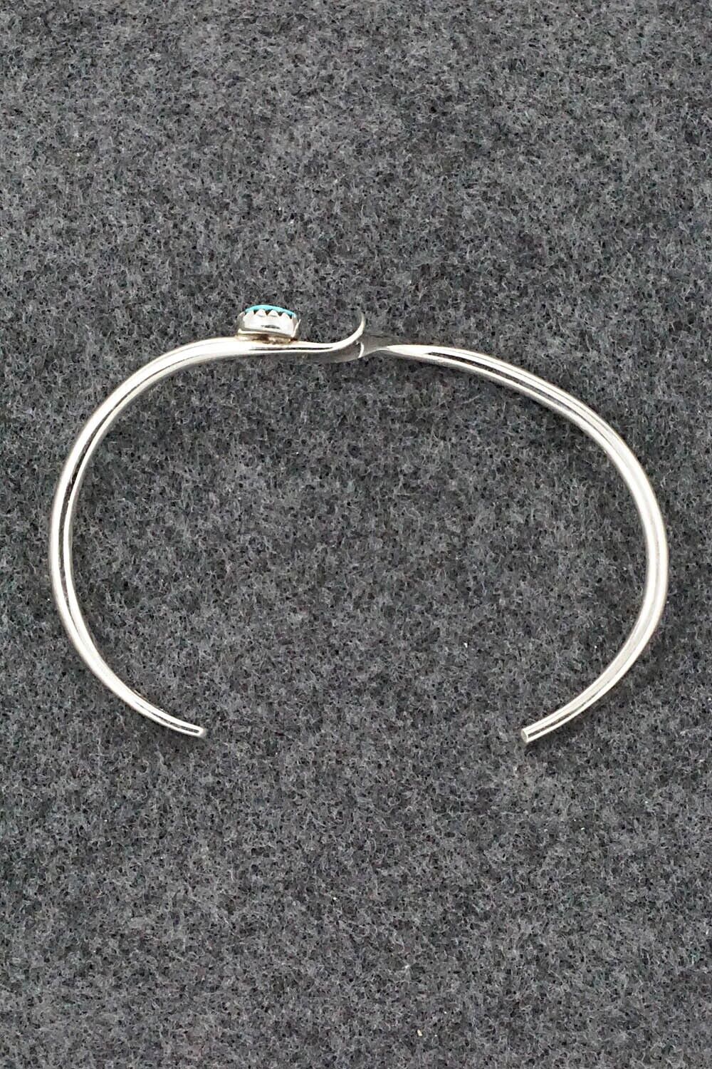 Turquoise & Sterling Silver Bracelet - Yolanda Skeets