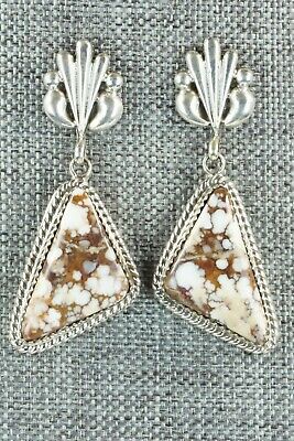 Wild Horse & Sterling Silver Earrings - Jonathan Bahe