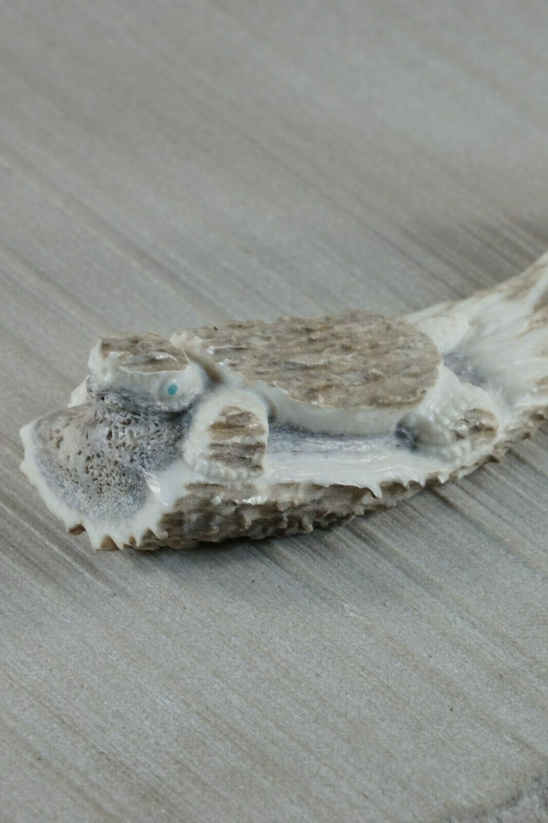 Crane Zuni Fetish Carving - Maxx Laate - High Lonesome Trading