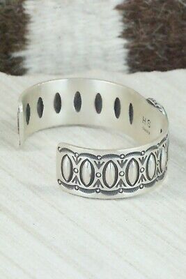 Turquoise & Sterling Silver Bracelet - Herman Smith