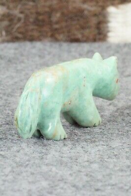Wolf Zuni Fetish Carving - Andres Quandelacy