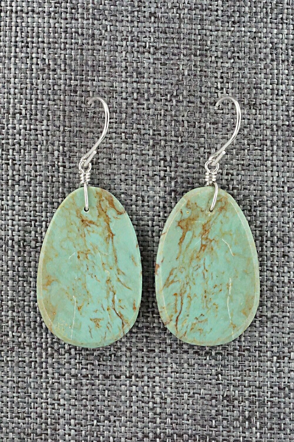 Turquoise & Sterling Silver Earrings - Sharon Abeyta