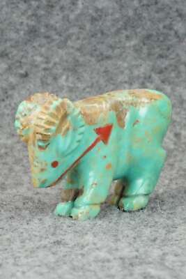 Ram Zuni Fetish Carving - Andres Quandelacy