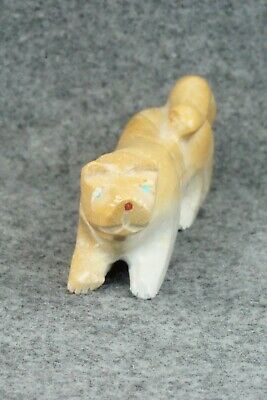 Mountain Lion Zuni Fetish Carving - Enrike Leekya