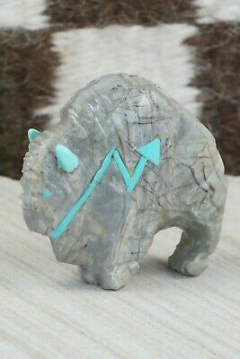 Buffalo Zuni Fetish Carving - Kevin Quam