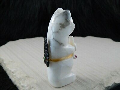 Bear Zuni Fetish Carving - Peter Gasper - High Lonesome Trading