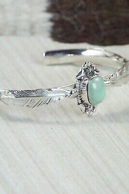 Turquoise & Sterling Silver Bracelet - Bobby Platero