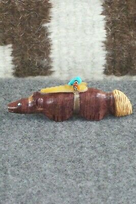 Wolf Zuni Fetish Carving - Peter Gasper