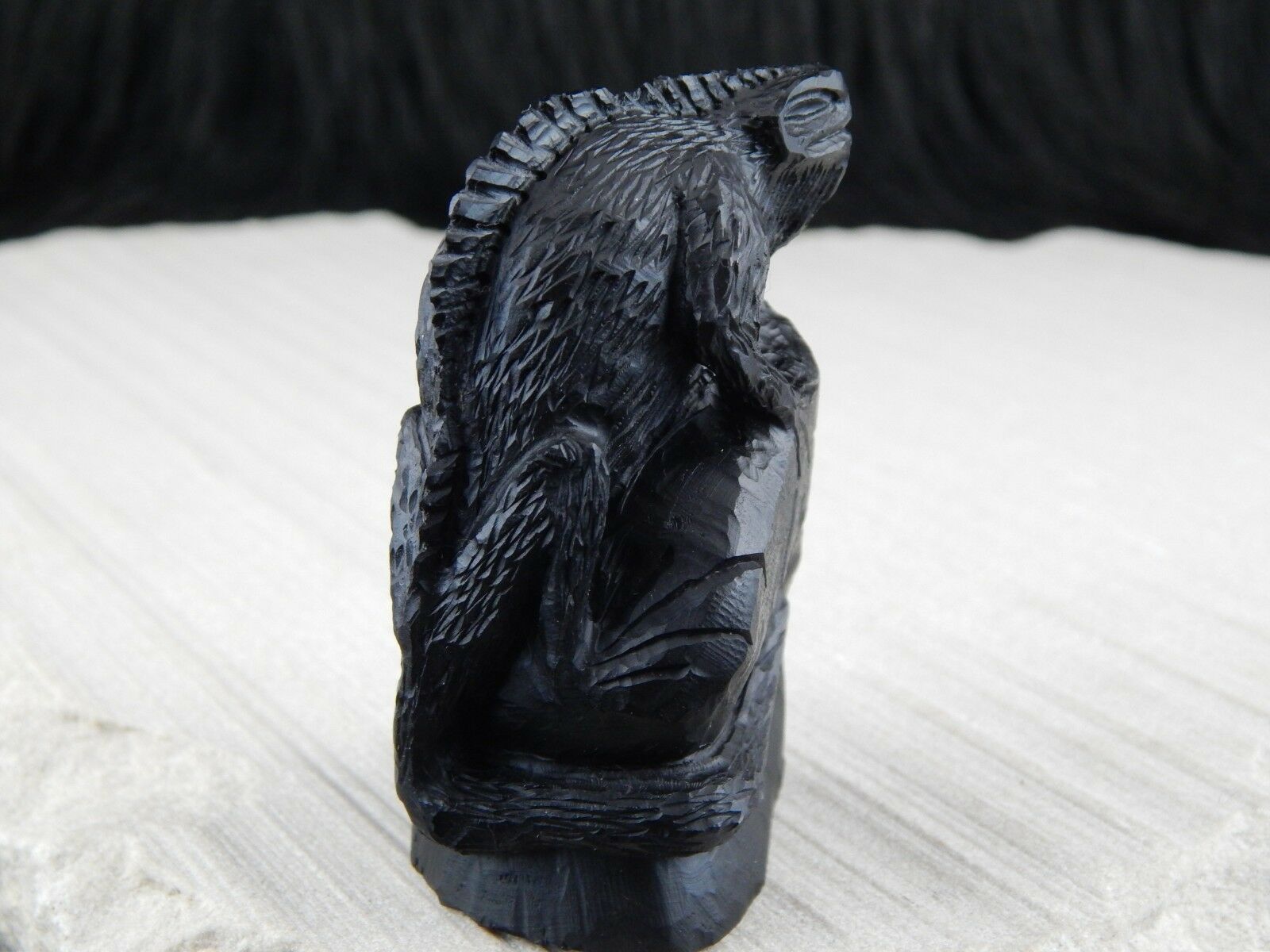 Iguana Zuni Fetish Carving - Lewis Manning - High Lonesome Trading