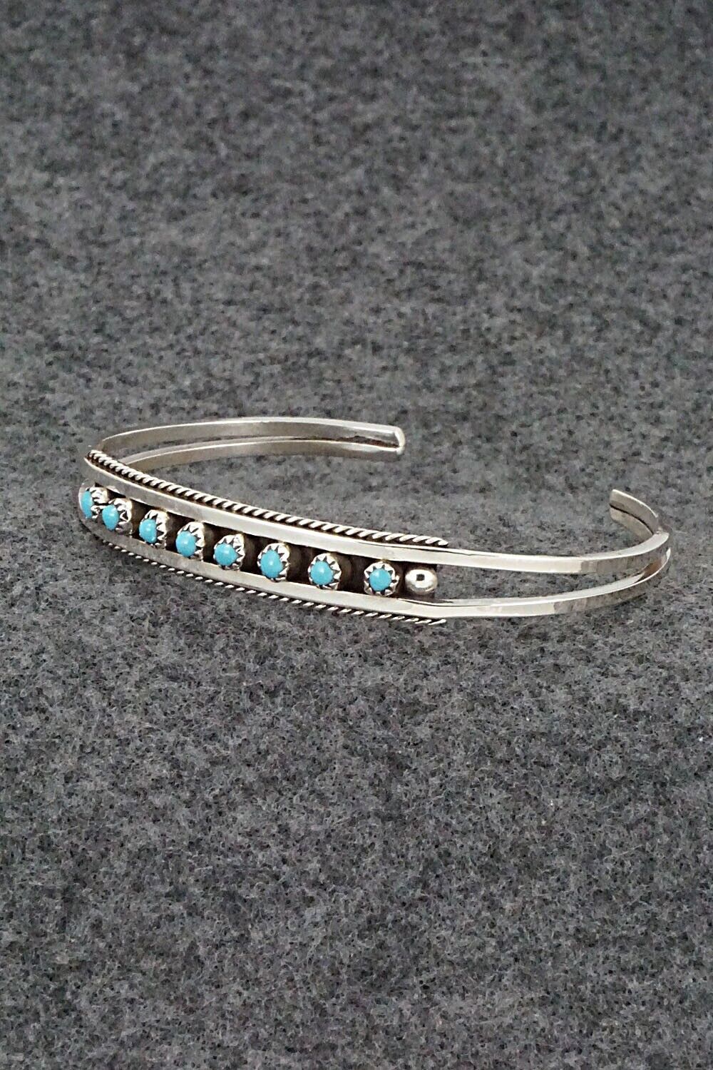 Turquoise & Sterling Silver Bracelet - Susie Livingston