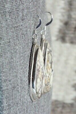 Wild Horse & Sterling Silver Earrings - Annie Spencer
