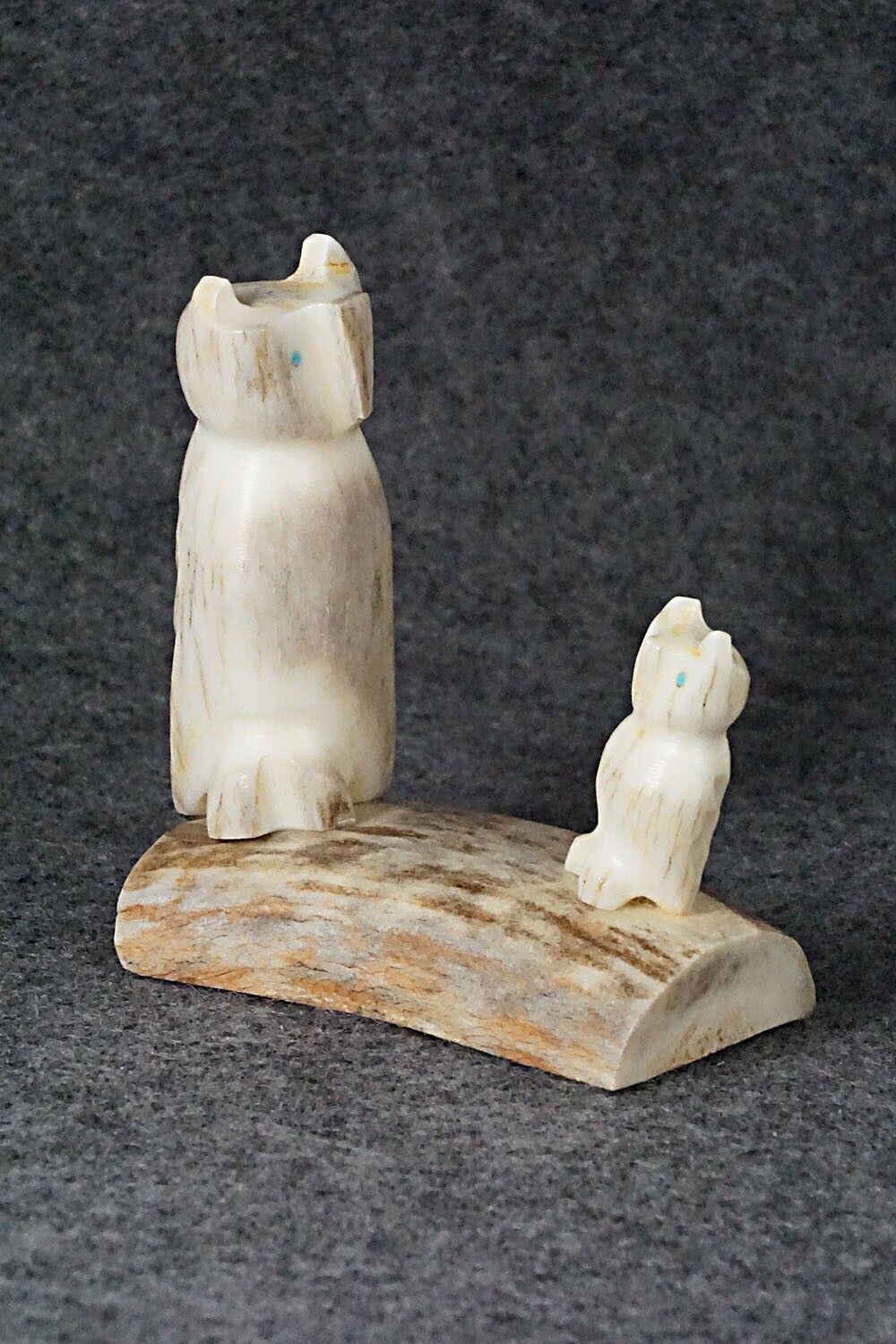 Owl Zuni Fetish Carving - Brandon Phillips