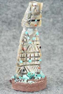Corn Maiden Zuni Fetish Carving - Carl Etsate
