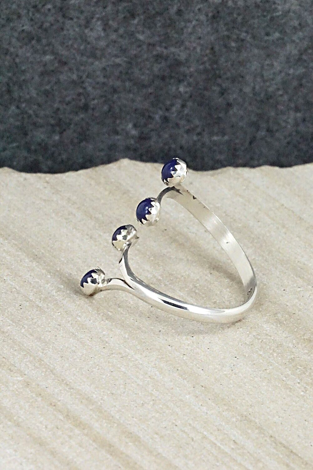 Lapis & Sterling Silver Ring - Harris Largo - Size 8.5