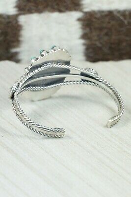 Turquoise & Sterling Silver Bracelet - Roberta Begay