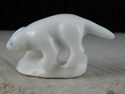 Badger Zuni Fetish Carving - Cameron Nastacio - High Lonesome Trading