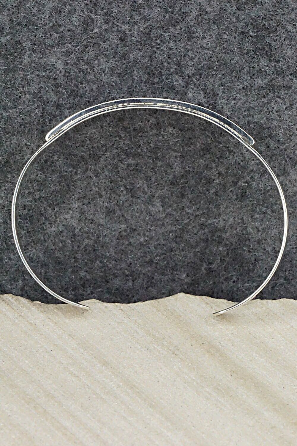 Multi Stone & Sterling Silver Inlay Bracelet - Leander Othole
