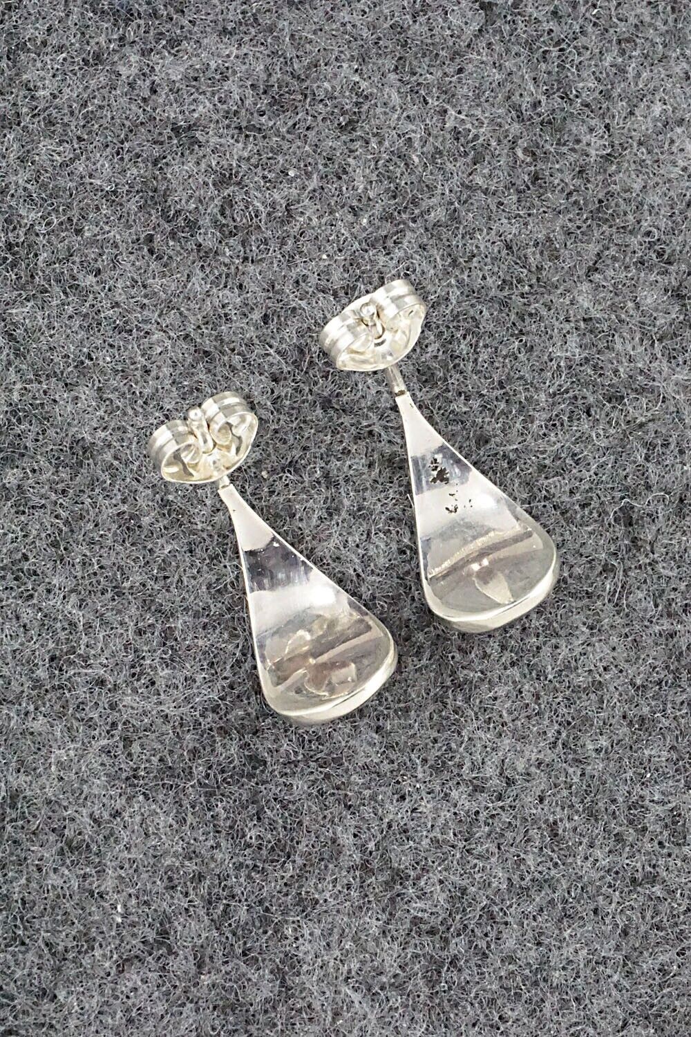 Multi Stone & Sterling Silver Earrings - Bernadette Boone