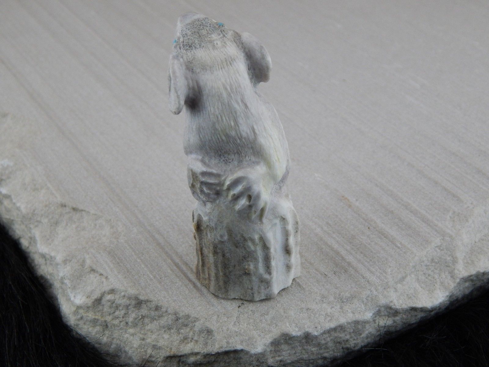 Mouse Zuni Fetish Carving - Maxx Laate - High Lonesome Trading