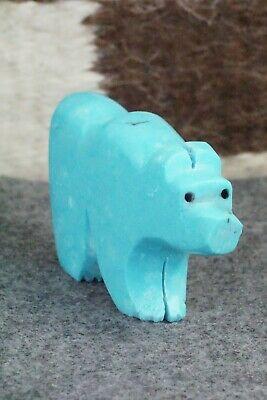 Bear Zuni Fetish Carving - Bernard Laiwakete - High Lonesome Trading