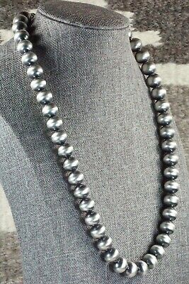 Sterling Silver Navajo Pearl Necklace - Tonisha Haley