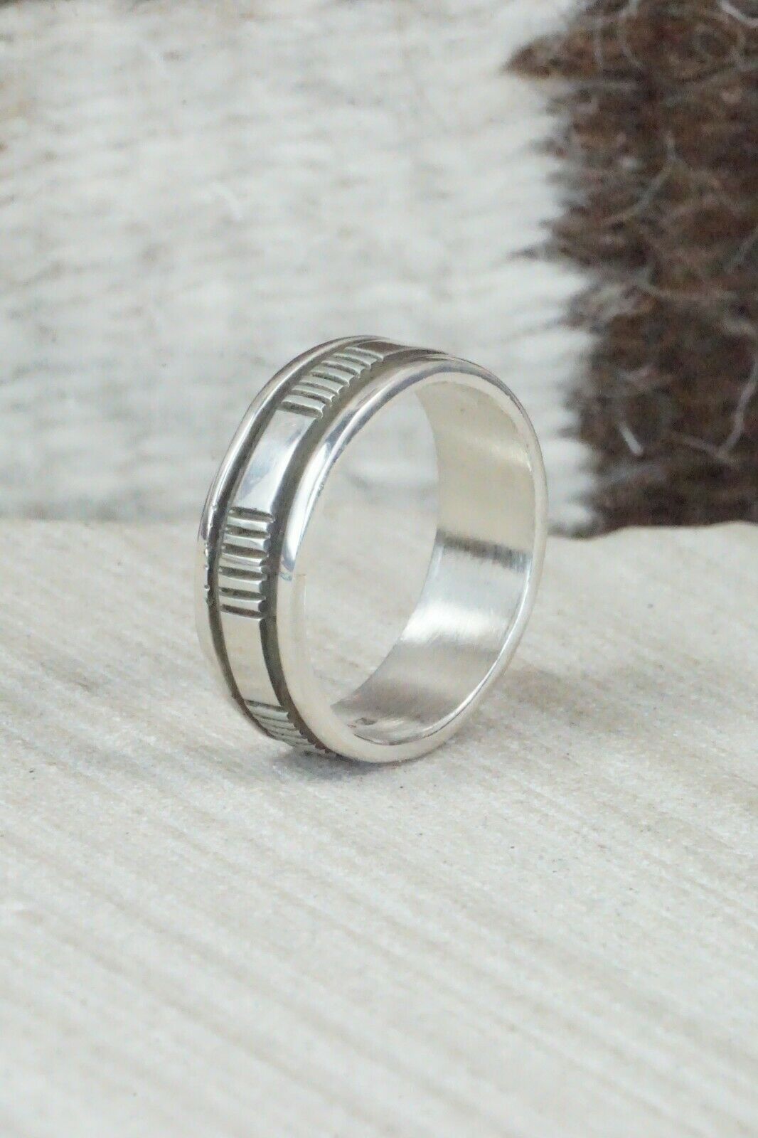 Sterling Silver Ring - Bruce Morgan - Size 9