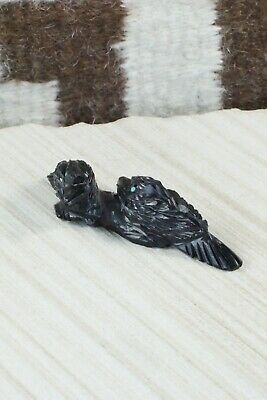 Crows Zuni Fetish Carving - Tony Mackel