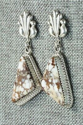 Wild Horse & Sterling Silver Earrings - Jonathan Bahe