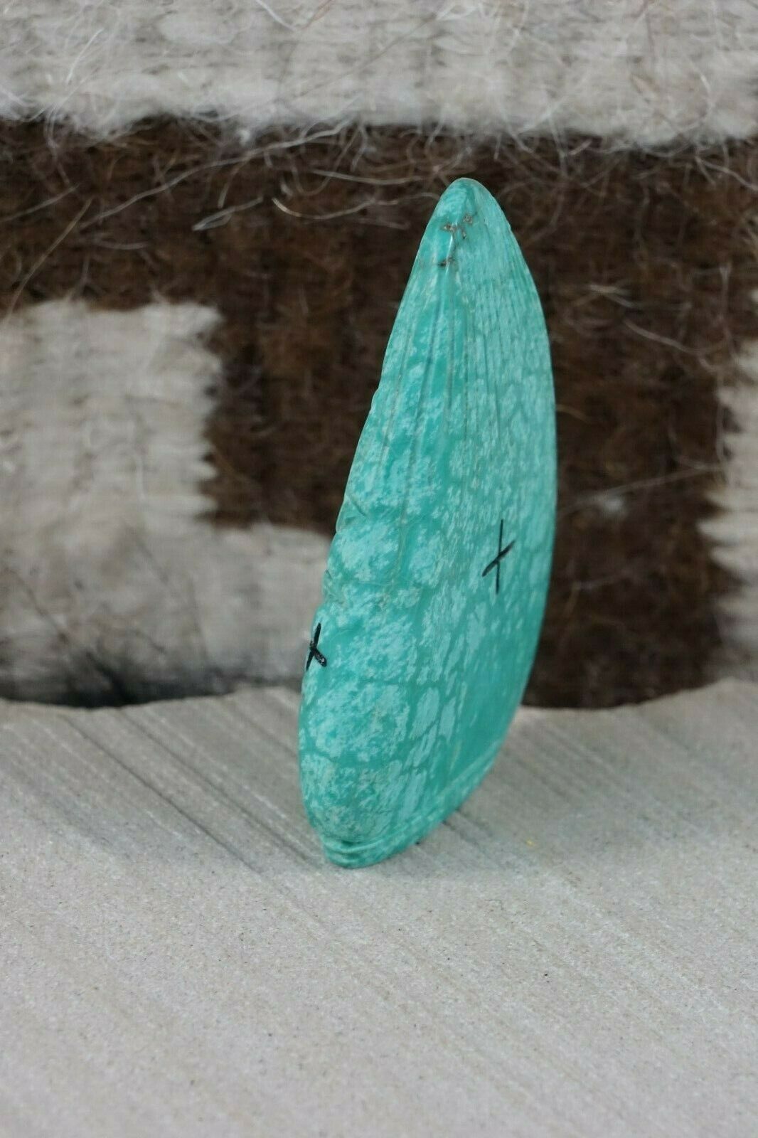Corn Maiden Zuni Fetish Carving - Stuart Quandelacy - High Lonesome Trading