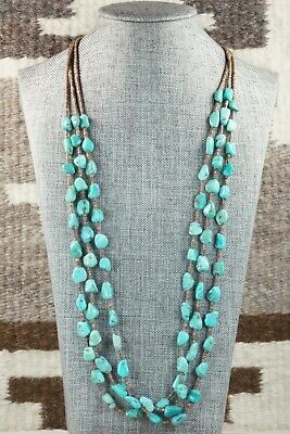 Turquoise & Shell Necklace - Ramona Bird