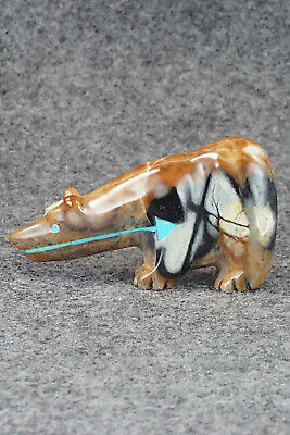 Bear Zuni Fetish Carving - Andres Quandelacy