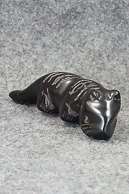 Mountain Lion Zuni Fetish Carving - Justin Red Elk