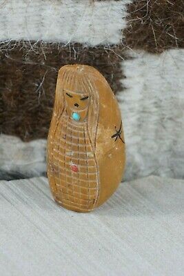 Corn Maiden Zuni Fetish Carving - Sandra Quandelacy - High Lonesome Trading