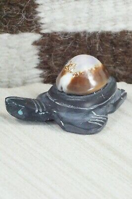 Turtle Zuni Fetish Carving - Louise Ponchuella
