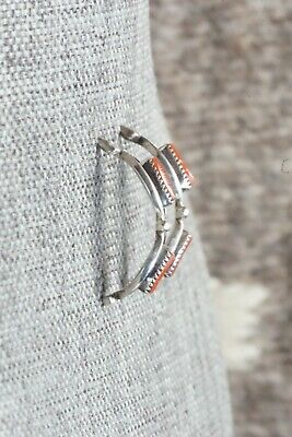 Coral & Sterling Silver Earrings - Fernando Othole