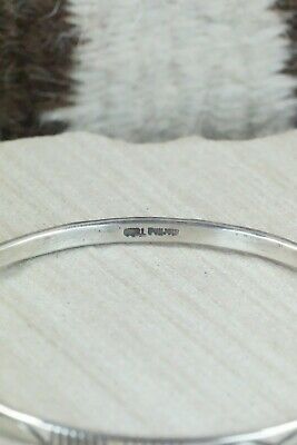 Sterling Silver Bangle - Elaine Tahe