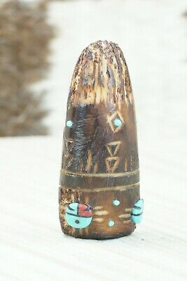 Corn Maiden Zuni Fetish Carving - Jared Amesoli