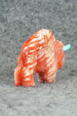 Buffalo Zuni Fetish Carving - Andres Quandelacy