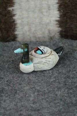 Duck Zuni Fetish Carving - Darrin Boone