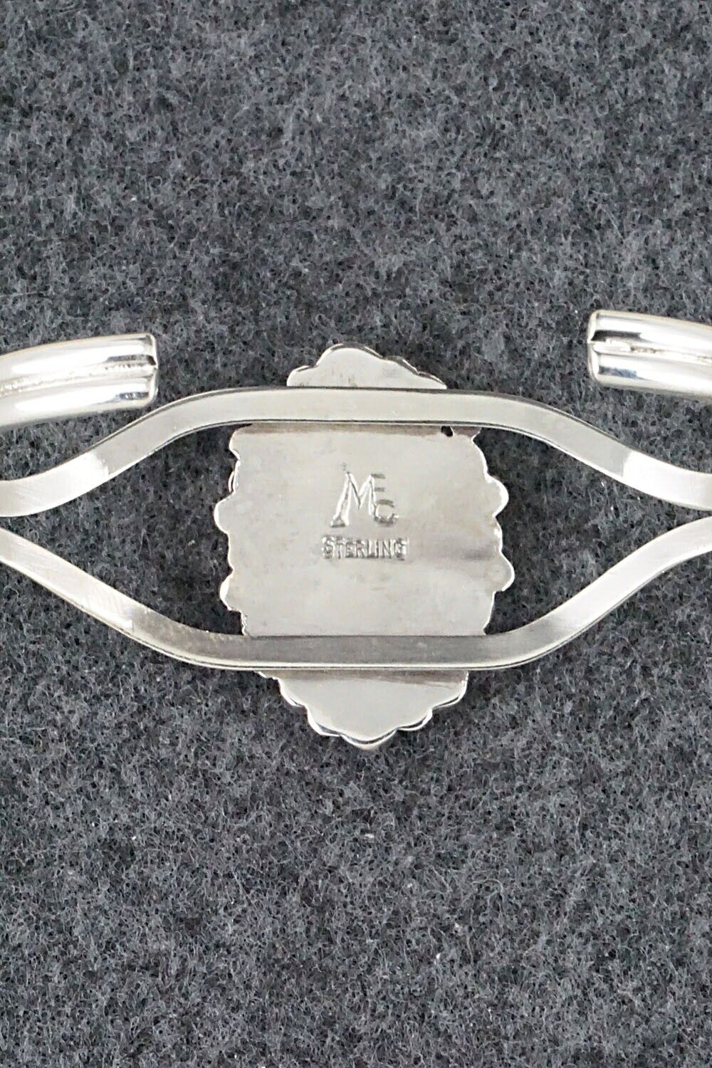 Turquoise & Sterling Silver Bracelet - MaryAnn Chavez