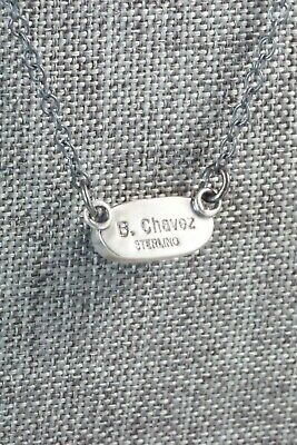 Turquoise & Sterling Silver Necklace - Bernyse Chavez