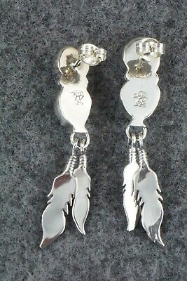 Turquoise & Sterling Silver Earrings - Annie Spencer