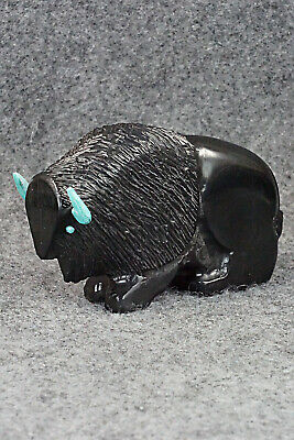 Buffalo Zuni Fetish Carving - Mike Tucson