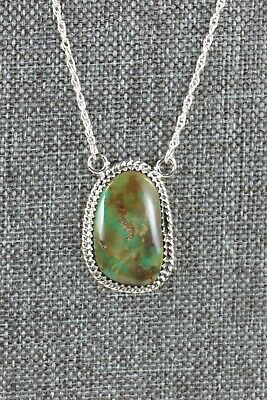Navajo Turquoise & Sterling Silver Necklace - Annie Spencer