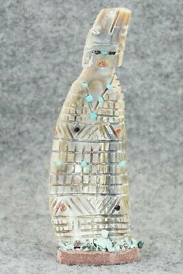 Corn Maiden Zuni Fetish Carving - Carl Etsate