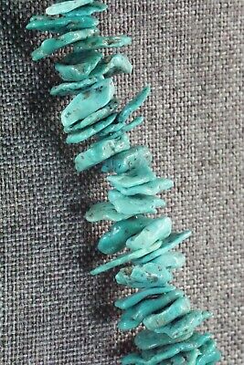 Turquoise & Sterling Silver Necklace - Navajo