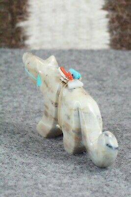 Mountain Lion Zuni Fetish Carving - Stewart Alanzo