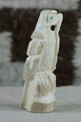 Eagle Zuni Fetish Carving - Jerrold Lahaleon - High Lonesome Trading