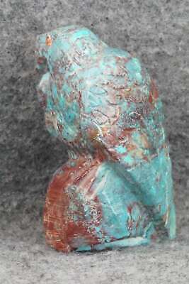 Eagle Zuni Fetish Carving - Derrick Kaamasee