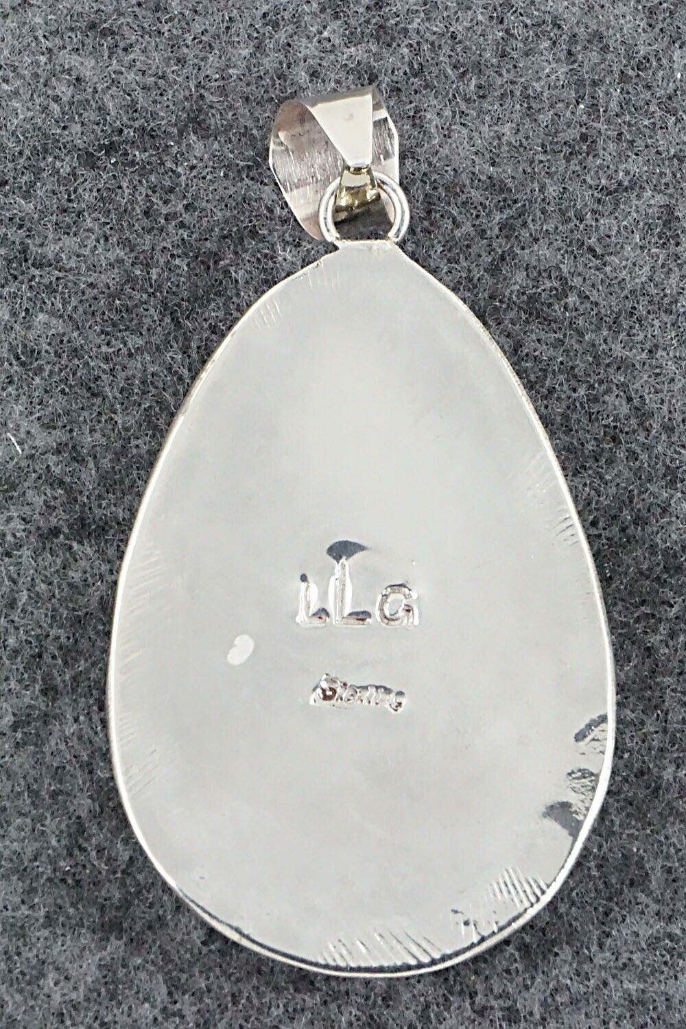 Multi Stone & Sterling Silver Pendant - Gladys Lamy